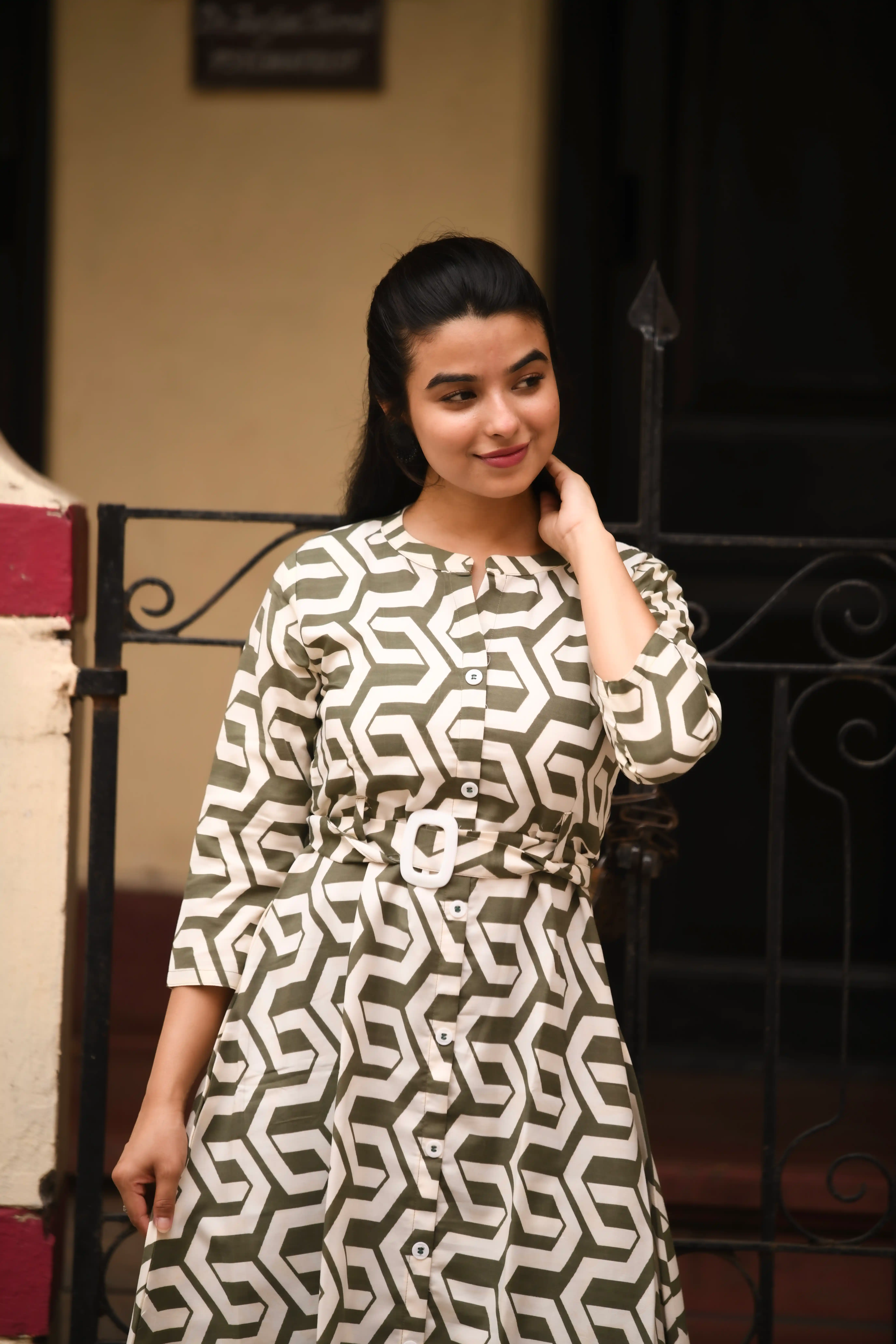 Samvrita Floral Ethinic A-Line Rayon Round Neck Midi Dress.png